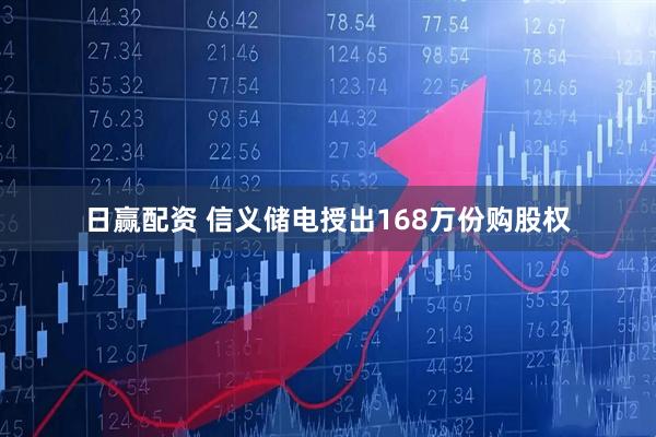 日赢配资 信义储电授出168万份购股权