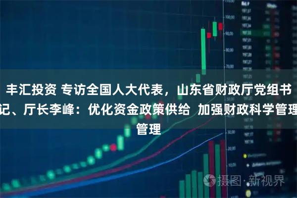 丰汇投资 专访全国人大代表，山东省财政厅党组书记、厅长李峰：优化资金政策供给  加强财政科学管理