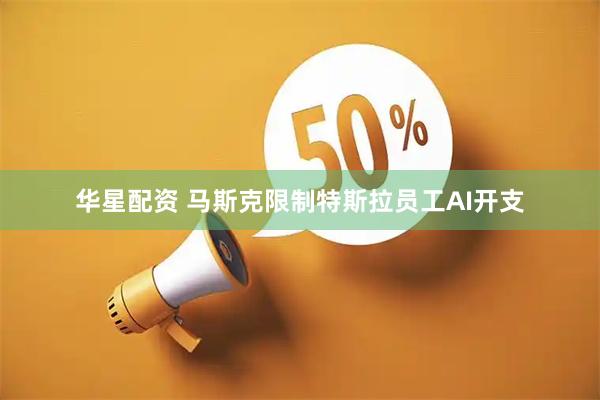 华星配资 马斯克限制特斯拉员工AI开支