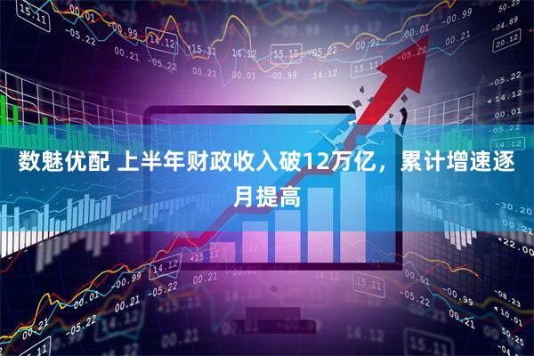 数魅优配 上半年财政收入破12万亿，累计增速逐月提高