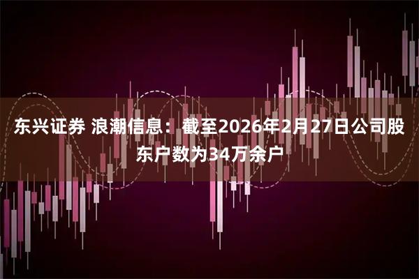东兴证券 浪潮信息：截至2026年2月27日公司股东户数为34万余户