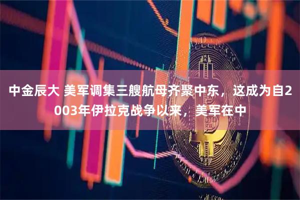 中金辰大 美军调集三艘航母齐聚中东，这成为自2003年伊拉克战争以来，美军在中
