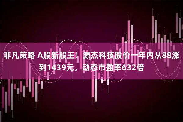 非凡策略 A股新股王！源杰科技股价一年内从88涨到1439元，动态市盈率632倍