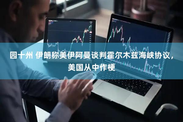 园十州 伊朗称美伊阿曼谈判霍尔木兹海峡协议,美国从中作梗